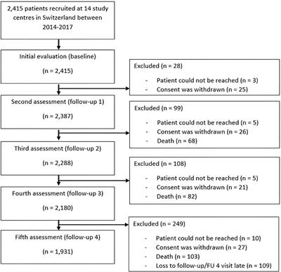 Mid-term changes in cognitive functions in patients with atrial fibrillation: a longitudinal analysis of the Swiss-AF cohort